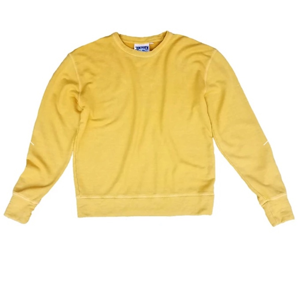 Jungmaven Tahoe Hemp Crewneck Sweatshirt Yellow